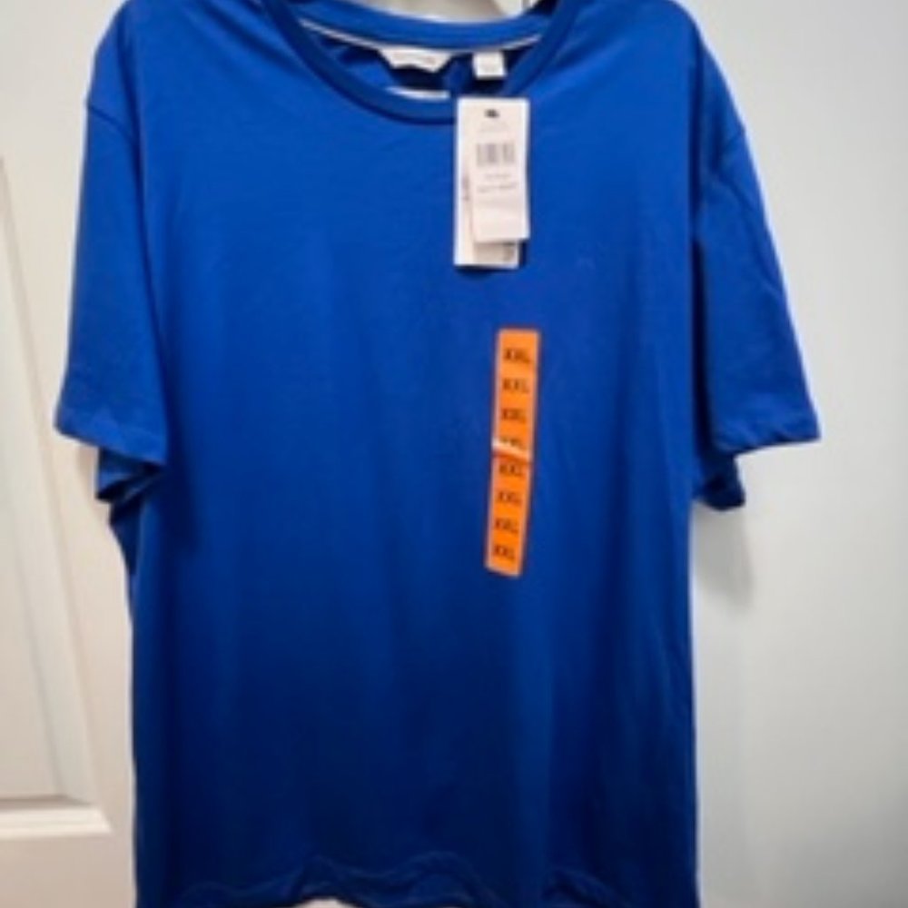 Calvin Klein XXL blue teeshirt NWT